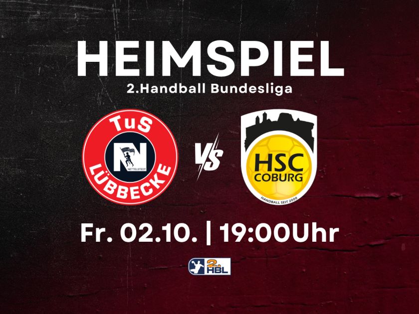Heimspiel TuS N-Lübbecke vs. HSC 2000 Coburg