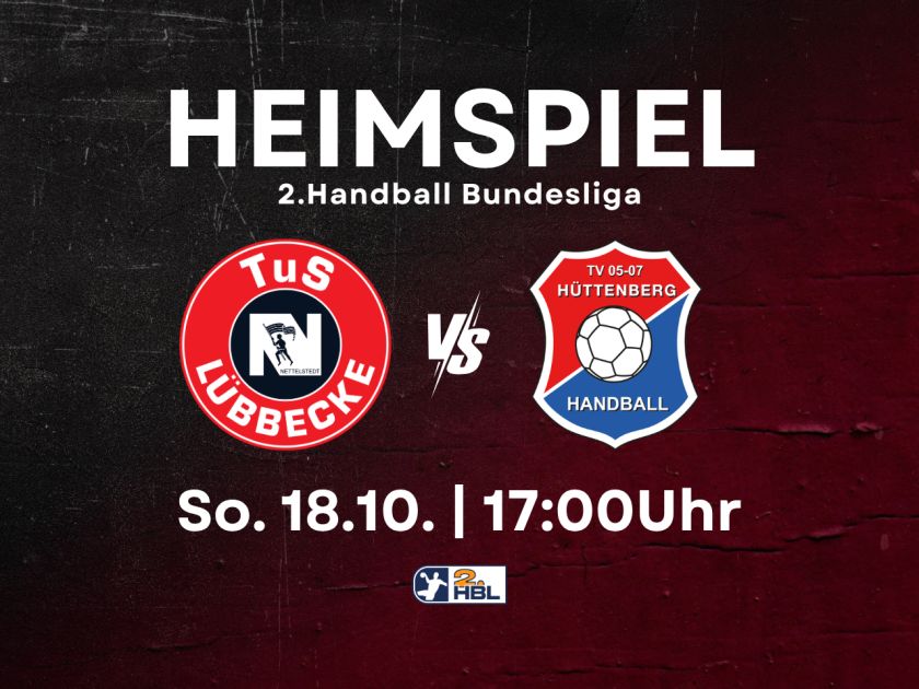 Heimspiel TuS N-Lübbecke vs. TV 05/07 Hüttenberg
