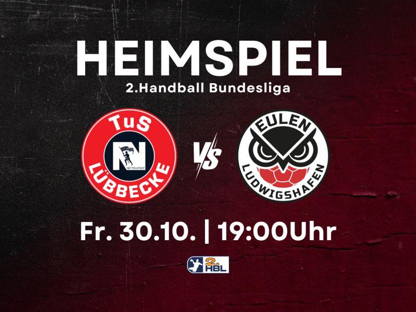 Heimspiel TuS N-Lübbecke vs. Eulen Ludwigshafen