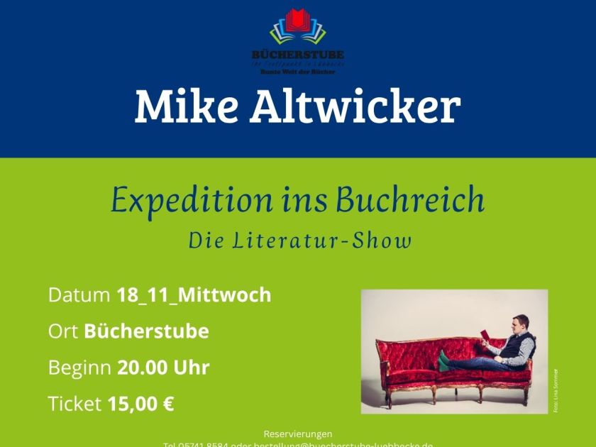 Mike Altwicker "Expedition ins Buchland"