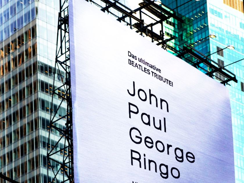John, Paul, George und Ringo