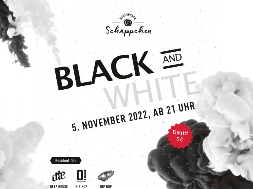 Black and White Party im Bürgerpark Schäppchen
