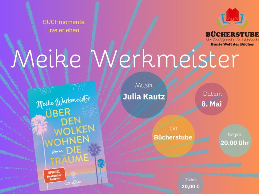 BUCHmomente live erleben - Meike Werkmeister