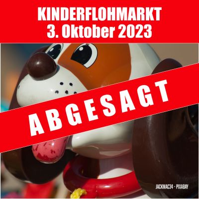 Lübbecker Kinderflohmarkt, 3. Oktober 2023 - ABGESAGT