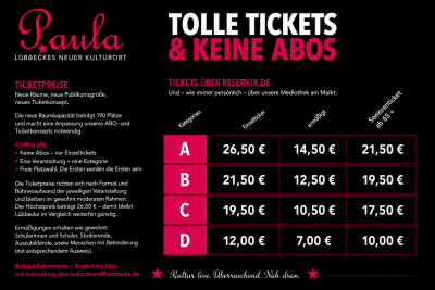 Tolle Tickets & keine Abos Tolle Tickets & keine Abos