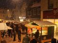 Schneetreiben auf dem Weihnachtsmarkt Lübbecke 2017_Foto Pescht