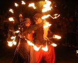 Feuertheater mit „Flamma Scaena“ auf dem Marktplatz (Fotograf: Dennis Gilbert – Foto Pescht)