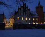 Blick aus dem Burgmannshof aufs Alte Rathaus (Foto: Familie Kütemeier, 2010)